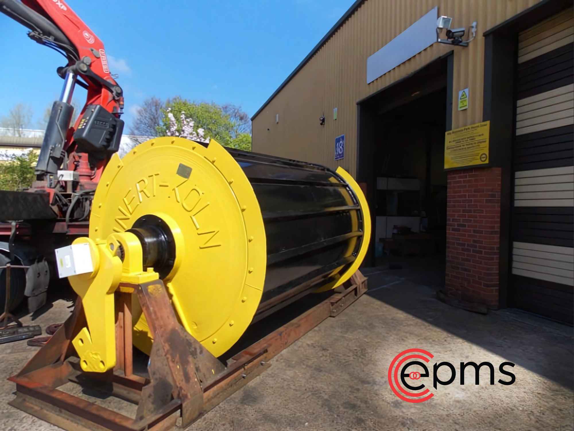 News article: Multiple coil repair to large Steinert drum separator
