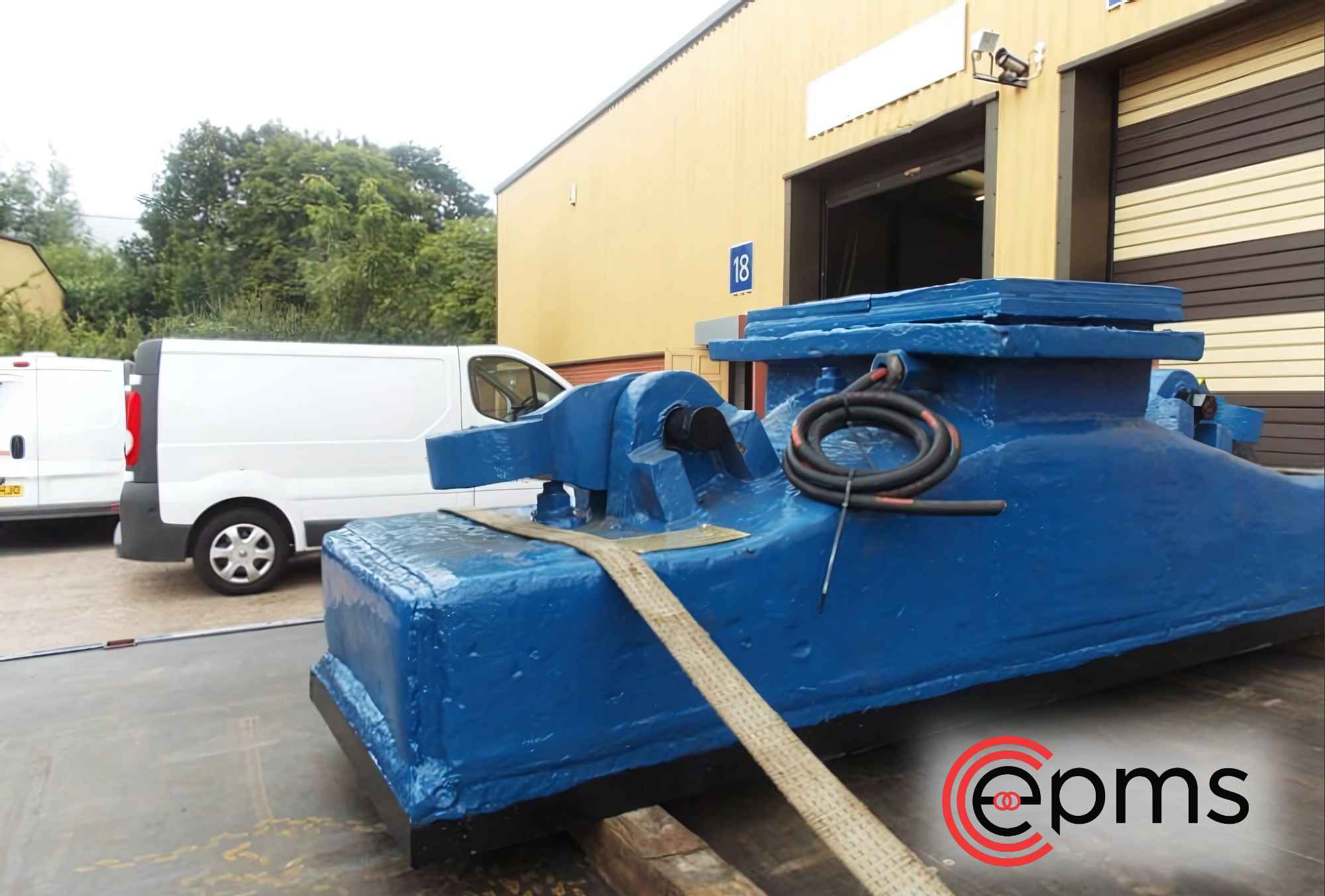 News article: Slab handling magnet repair