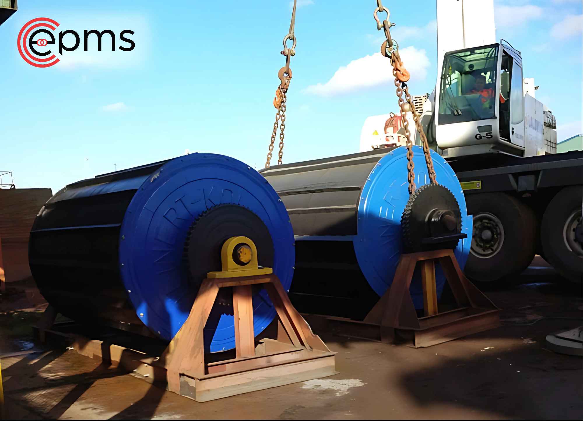 News article: Two large drum magnet repairs